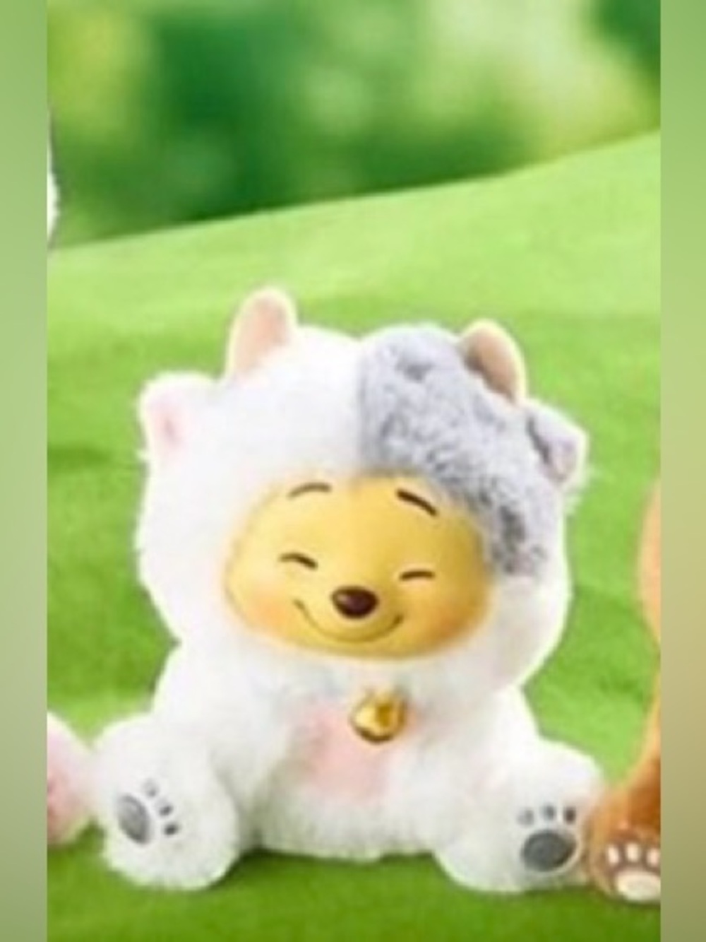 🍯Disney Winnie the Pooh🍯 in Cow Costume Plush